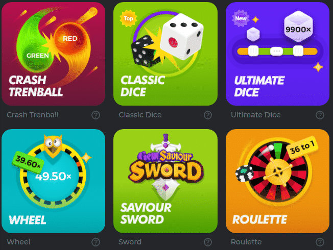 Enjoy Variety of Games at BC.Game Casino