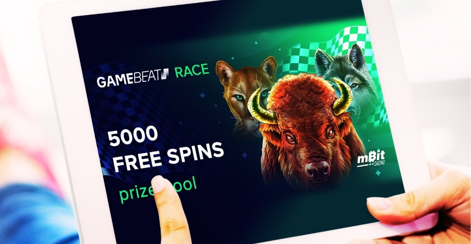 mBitcasino commences the GameBeat Race